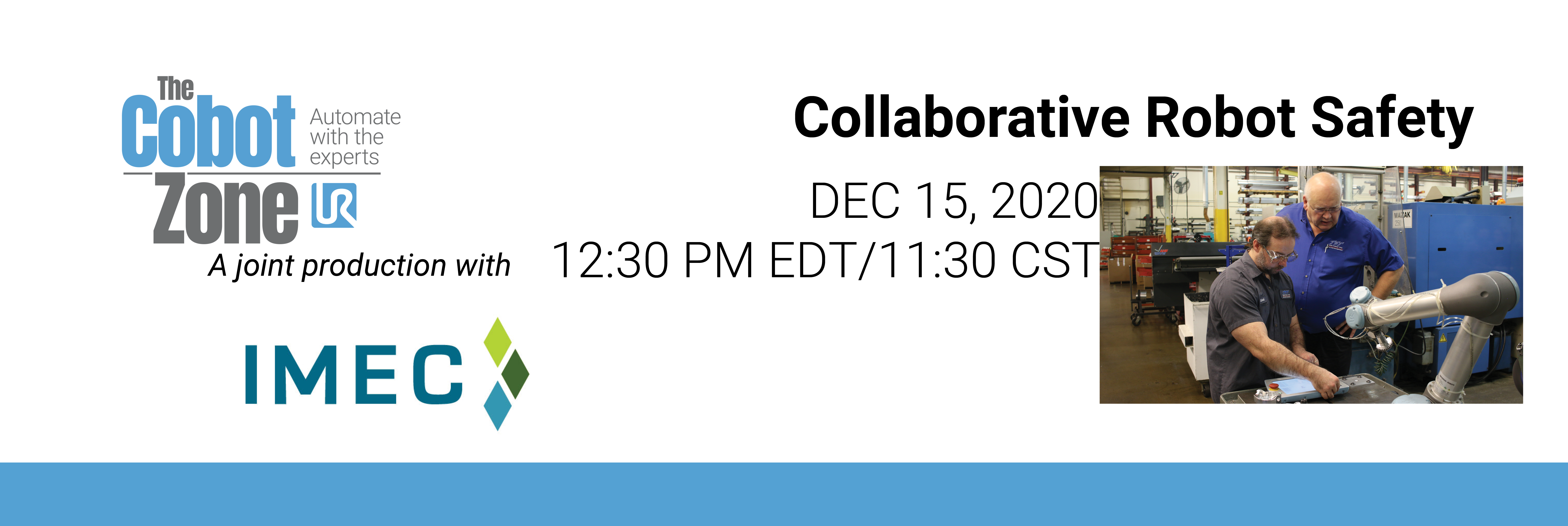IMEC & Universal Robots Collaborative Robot Safety